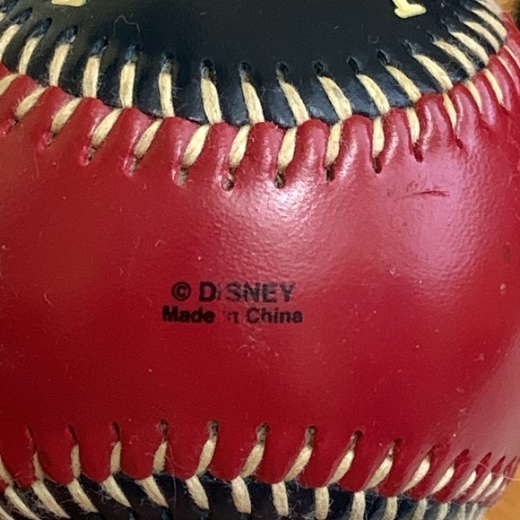 Disney Mickey Mouse Bundle Vintage Coin Purse, Baseball & Windup Toy - Picture 16 of 17